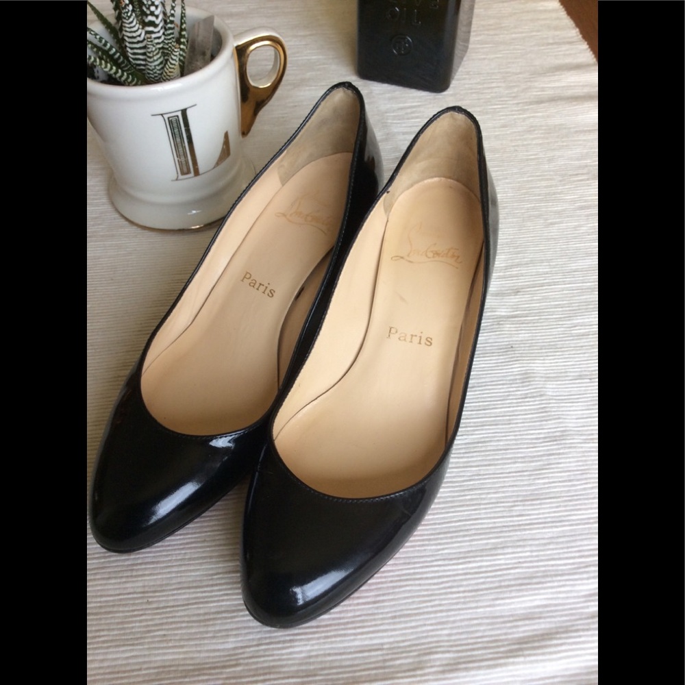 Christian Louboutin Wedge Pumps ❤️